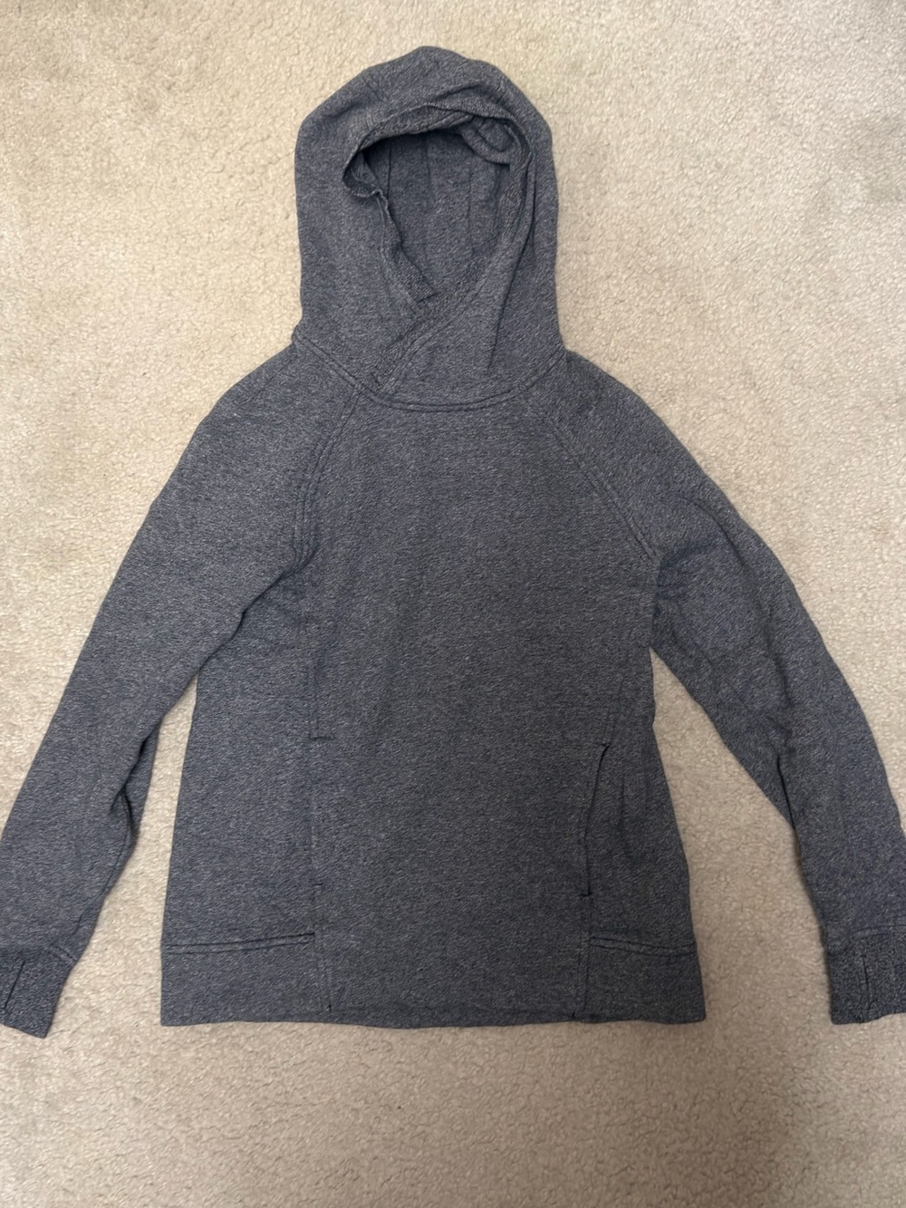 lululemon athletica Dark Charcoal Hooded Pullover